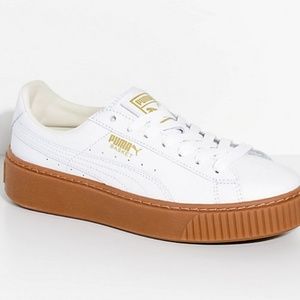 Puma Basket Core Platform Sneakers New!